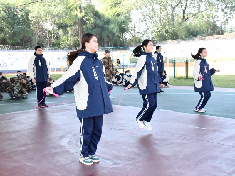新起點(diǎn)教育專門學(xué)校組織全體學(xué)生體質(zhì)健康測試