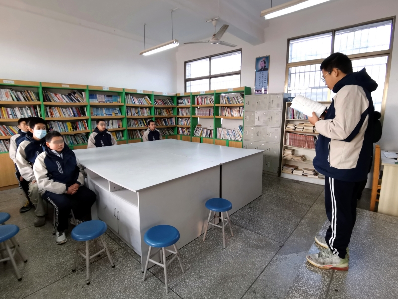 新起點青少年特訓學校舉行讀書會