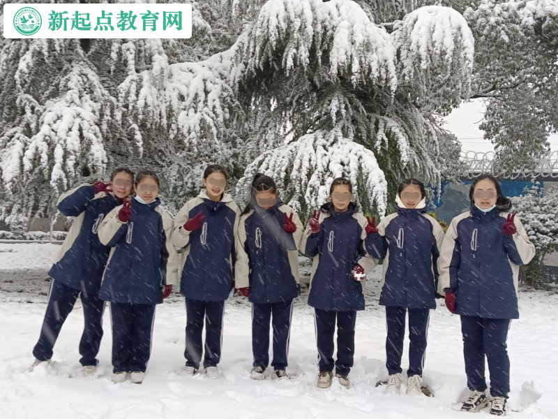 冬日激情校園,新起點孩子管教學校開展打雪仗活動 冬日激情校園,新起點孩子管教學校開展打雪仗活動