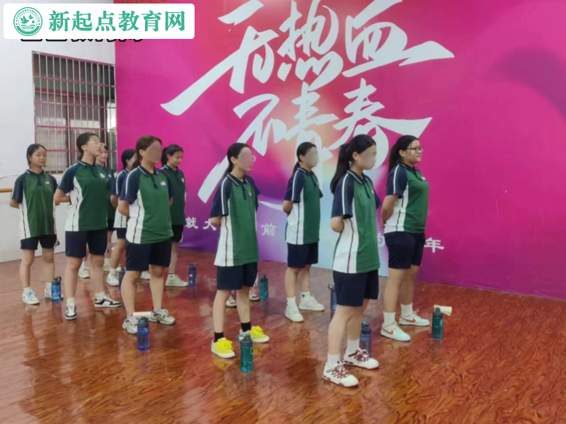 新起點教育專門學校舉辦軍歌比賽