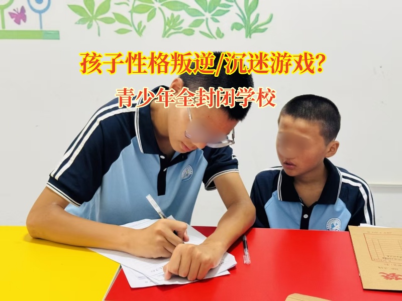孩子沉迷網絡游戲？青少年全封閉學校來支招